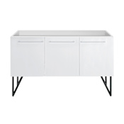 Swiss Madison Annecy 26" Single Free Standing Vanity Cabinet Only - Less Vanity Top White