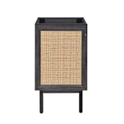 Swiss Madison Classe 18" Single Free Standing Vanity Cabinet Only - Less Vanity Top Black