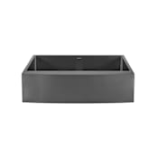 Swiss Madison Rivage 33" Farmhouse Single Basin Stainless Steel Kitchen Sink Black