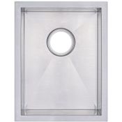 Swiss Madison Plaisir 16-1/2" Undermount Single Basin Stainless Steel Kitchen Sink Stainless Steel