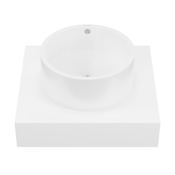Swiss Madison Monaco 24" Sintered Stone Vanity Top Glossy White