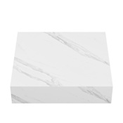 Swiss Madison Monaco 24" Stone Composite Vanity Top White Marble