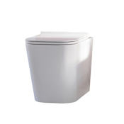 Swiss Madison Concorde 1.6 GPF Dual Flush One Piece Elongated Toilet with Actuator Plate Flush - Seat Included White