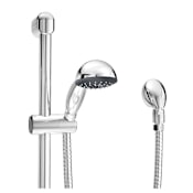 Symmons Dia 1.5 GPM Single Function Hand Shower Package - Includes Slide Bar, Hose, and Wall Supply Polished Chrome