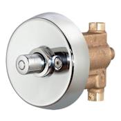 Symmons Showeroff Metering Shower Valve Trim - Includes Rough In Valve System Stainless Steel