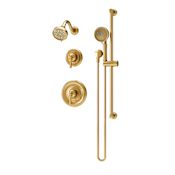 Symmons Braston Shower Only Trim Package with 1.5 GPM Multi Function Shower Head and Hand Shower Brushed Bronze