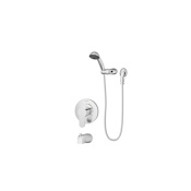Symmons Identity Tub and Shower Trim Package with Single-Function Hand Shower - Valve Not Included Chrome