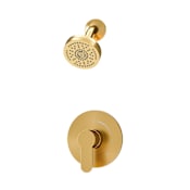 Symmons Identity HydroMersion Shower Only Trim Package with 1.5 GPM Multi Function Shower Head Brushed Bronze