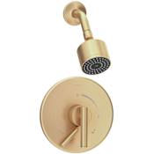 Symmons Dia Shower Only Trim Package with 1.5 GPM Single Function Shower Head Brushed Bronze