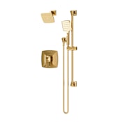 Symmons Oak Shower Only Trim Package with 1.5 GPM Single Function Shower Head and Hand Shower VersaFlex Integral Diverter Brushed Bronze