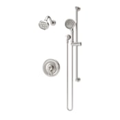 Symmons Braston 2 GPM Shower and Hand Shower Trim with VersaFlex Integral Diverter Satin Nickel