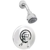 Symmons Allura Shower Only Trim Package with 1.75 GPM Multi Function Shower Head Polished Chrome