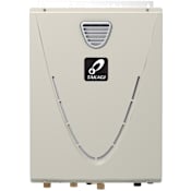 Takagi 10 GPM 199,000 BTU 120 Volt Residential Outdoor Natural Gas Tankless Water Heater with Integrated Recirculation Pump and Ultra-Low NOx N/A