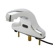 T and S Brass Equip 0.5 GPM Centerset Bathroom Faucet Chrome Plated