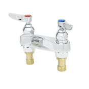 T and S Brass 0.5 GPM Centerset Bathroom Faucet Chrome Plated
