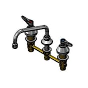 T and S Brass 2.20 GPM Widespread Bathroom Faucet Chrome Plated