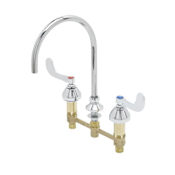 T and S Brass 2.20 GPM Widespread Bathroom Faucet Chrome Plated