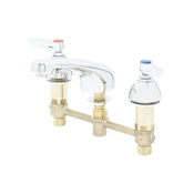 T and S Brass 1.20 GPM Widespread Bathroom Faucet Chrome Plated