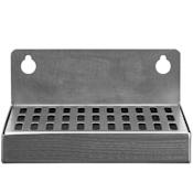 TapRite 6-Inch Wide Stainless Wall Mount Drip Tray - No Drain N/A