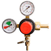 TapRite Co2 High Pressure Double Gauge Regulator 0-120 PSI N/A