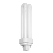 TCP Single 18 Watt Frosted PL13 Quad 4 Pin Compact Fluorescent Bulb - 4100K White