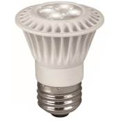 TCP Single 7 Watt Clear Dimmable PAR16 Medium (E26) LED Bulb - Flood 3000K Frosted