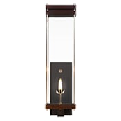 The CopperSmith Austin Copper 30" Tall Natural Gas Outdoor Wall Sconce Antique Copper