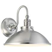 The Great Outdoors Baytree Lane 11" Wide LED Dark Sky Outdoor Wall Sconce Brushed Aluminum
