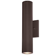 The Great Outdoors Skyline 14-1/2" Tall ADA LED Outdoor Wall Sconce Dorian Bronze