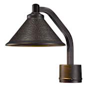 The Great Outdoors Kirkham 8-1/2" Wide LED Dark Sky Post Mount Light Aspen Bronze