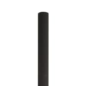 The Great Outdoors 8' Aluminum Direct Burial Post with 3" Fitter Diameter Black