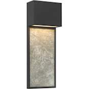 The Great Outdoors Norrin 21" Tall LED Wall Sconce Sand Coal Black