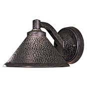 The Great Outdoors Kirkham 1 Light 8-1/2" Wide Dark Sky Outdoor Wall Sconce Hammered Aspen Bronze