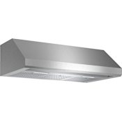 Thermador 1000 CFM 36 Inch Wide Wall Mounted Low-Profile Range Hood Stainless Steel