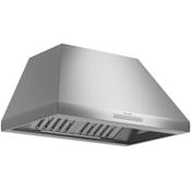 Thermador Professional Series 36 Inch Wide Wall Mounted Range Hood Stainless Steel