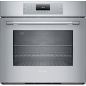 Thermador 30 Inch Wide Masterpiece Single Electric Wall Oven With SoftClose Hinges Stainless Steel