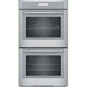 Thermador Masterpiece® 30 Inch Wide 9 Cu. Ft. Double Electric Oven with Commercial Style Rotisserie Stainless Steel
