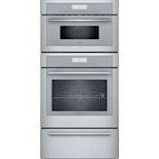 Thermador Masterpiece® 30 Inch Wide 6.1 Cu. Ft. Double Electric Oven with 1.6 Cu. Ft. Triple Speed Oven Stainless Steel
