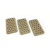 Thermador Flat Ceramic Briquettes for Pro Grill N/A