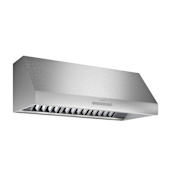Thermador Pro Harmony® 48 Inch Wide Wall Mounted Range Hood Stainless Steel