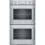 Thermador Professional Series 30 Inch Wide 9 Cu. Ft. Double Electric Oven with Left Side Opening Door Stainless Steel