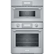 Thermador Professional Series 30 Inch Wide 6.1 Cu. Ft. Combination Electric Oven with Microwave Stainless Steel