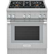 Thermador Pro Harmony® 30 Inch Wide 4.6 Cu. Ft. Slide In Gas Range with 4 Burners Stainless Steel
