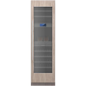 Thermador Freedom 24 Inch Wide 80 Bottle Capacity Panel Ready Built-In Wine Cooler Panel Ready
