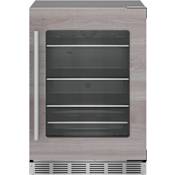 Thermador 24 Inch Wide 5.2 Cu. Ft. Energy Star Certified Compact Freezerless Refrigerator with Right Hinge and SoftClose® Door Panel Ready