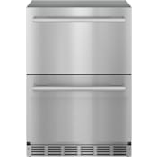 Thermador Masterpiece® 24 Inch Wide 4.4 Cu. Ft. Energy Star Certified Refrigerator Drawers with SoftClose® Stainless Steel