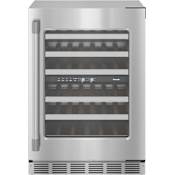 Thermador Professional 24 Inch Wide 41 Bottle Capacity Built-In Wine Cooler with Right Hinge SoftClose® Stainless Steel