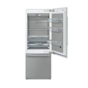 Thermador Freedom 30 Inch Wide 16 Cu. Ft. Energy Star Rated Full Size Refrigerator with Bottom Freezer and WIFI Stainless Steel
