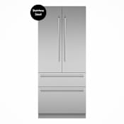 Thermador Freedom 36 Inch Wide 18.8 Cu. Ft. Energy Star Certified French Door Refrigerator with Touch Screen Display Stainless Steel
