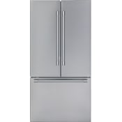 Thermador Freedom 36 Inch Wide 20.8 Cu. Ft. Energy Star Certified French Door Refrigerator with ThermaFresh Pro Drawer Stainless Steel